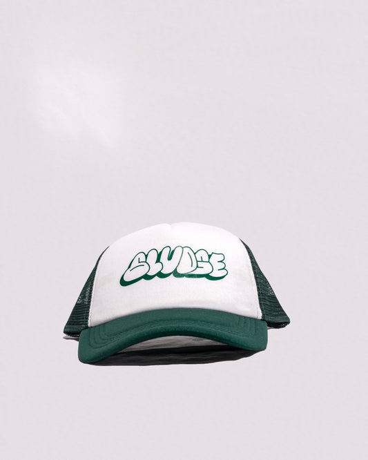 Sludge logo trucker cap (forest green)