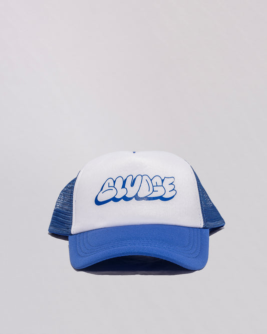 Sludge logo trucker cap (royal blue)